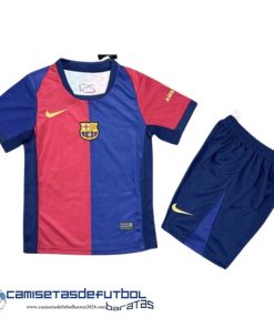 Casa Conjunto De Niños Barcelona Equipación 2024 2025 Azul II Rojo