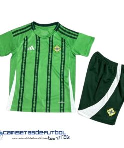 Casa Conjunto De Niños Irlanda Del Norte Equipación 2024 Verde