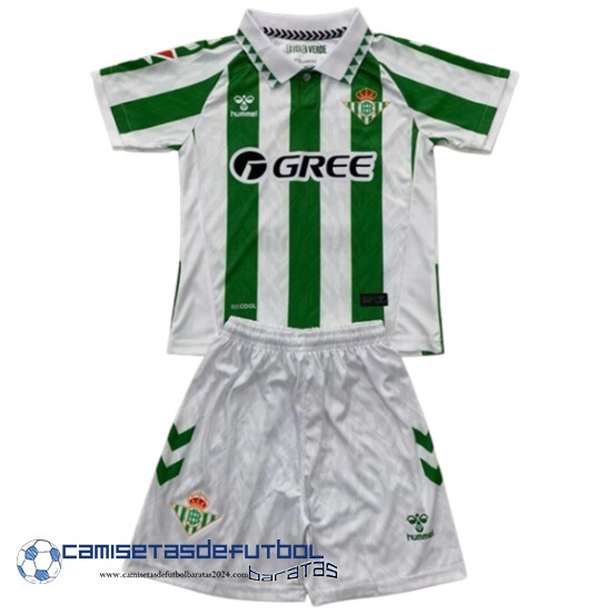 Casa Conjunto De Niños Real Betis Equipación 2024 2025 Verde