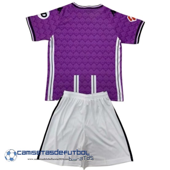 Casa Conjunto De Niños Valladolid Equipación 2024 2025 Purpura - Image 2