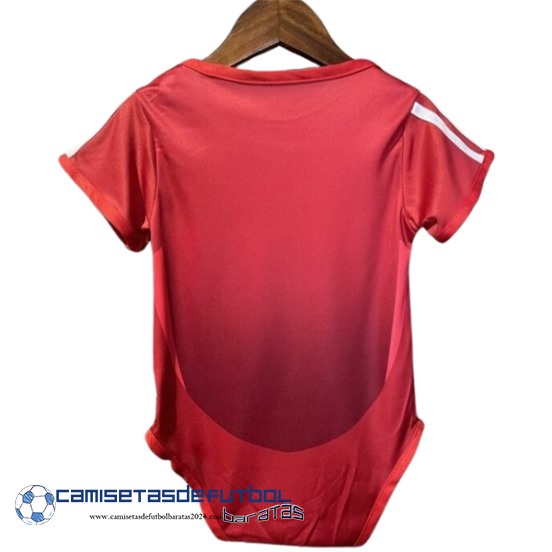 Casa Onesies Niños Manchester United Equipación 2024 2025 Rojo - Image 2