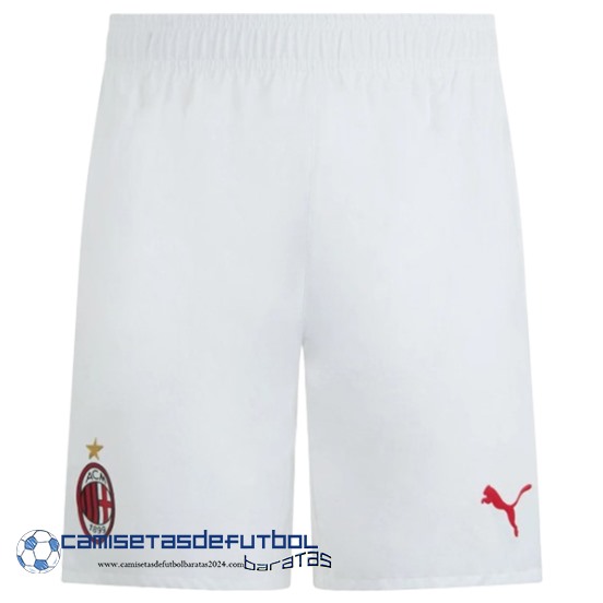 Casa Pantalones AC Milan Equipación 2024 2025 Blanco