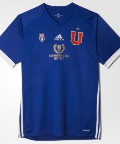 Casa 90th Camiseta Universidad De Chile 1927 2017 Azul