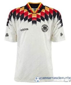Casa Camiseta Alemania Retro Equipación 1994 Blanco
