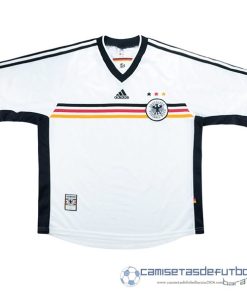 Casa Camiseta Alemania Retro Equipación 1998 Blanco
