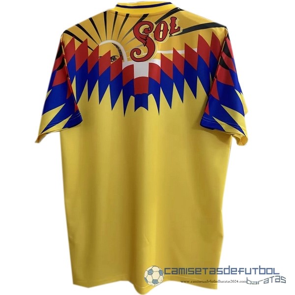 Casa Camiseta América Retro Equipación 1995 Amarillo - Image 2