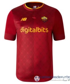 Casa Camiseta As Roma Equipación 2022 2023 Rojo