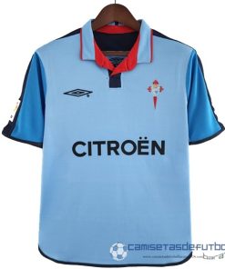 Casa Camiseta As Roma Retro Equipación 2002 2004 Azul