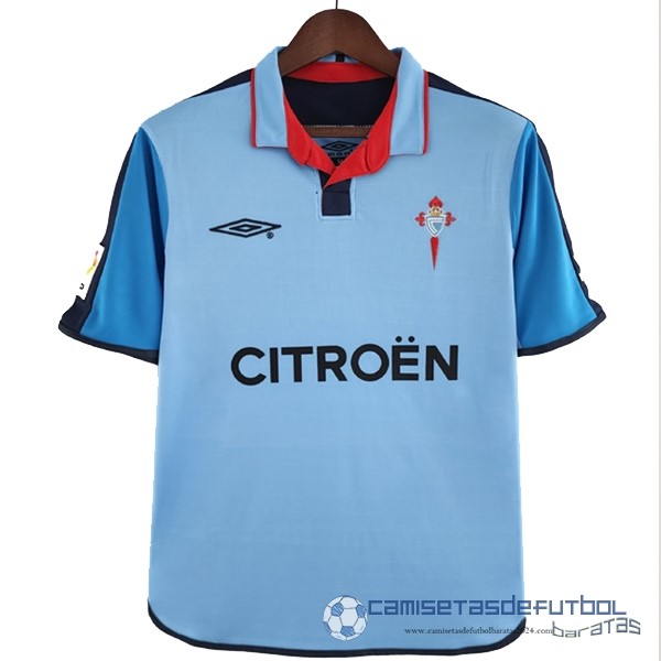 Casa Camiseta As Roma Retro Equipación 2002 2004 Azul