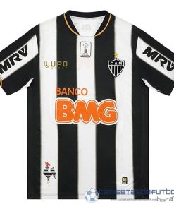 Casa Camiseta Atlético Mineiro Retro Equipación 2013 Negro Blanco