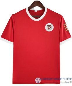 Casa Camiseta Benfica Retro Equipación 1973 1974 Rojo