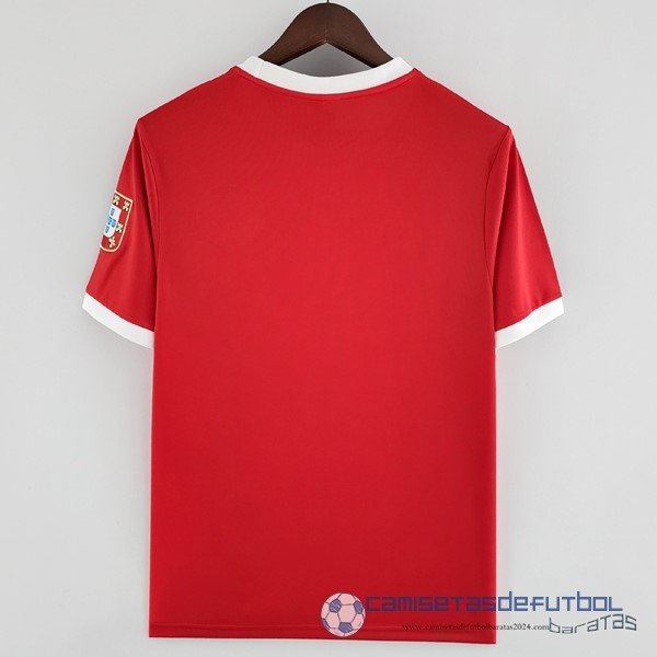 Casa Camiseta Benfica Retro Equipación 1973 1974 Rojo - Image 2
