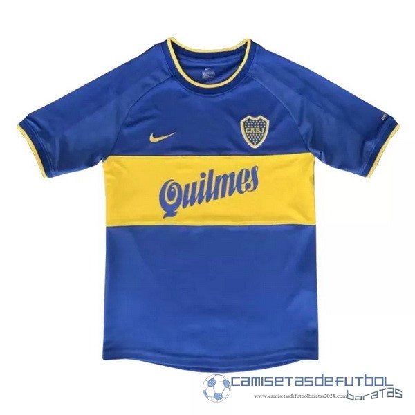 Casa Camiseta Boca Juniors Retro Equipación 2000 Azul