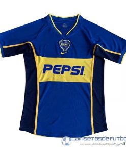 Casa Camiseta Boca Juniors Retro Equipación 2002 Azul