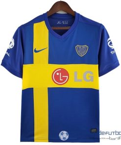 Casa Camiseta Boca Juniors Retro Equipación 2009 2010 Azul