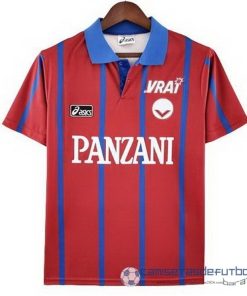 Casa Camiseta Bordeaux Retro Equipación 1993 1995 Rojo