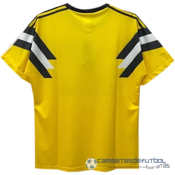 Casa Camiseta Borussia Dortmund Retro Equipación 1989 Amarillo - Image 2