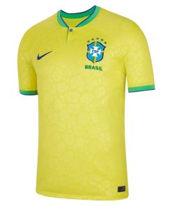Casa Camiseta Brasil 2022 Amarillo
