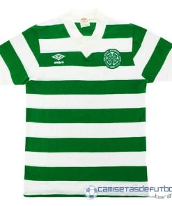 Casa Camiseta Celtic Retro Equipación 1980 1982 Verde