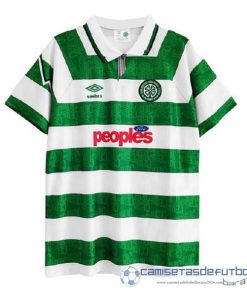 Casa Camiseta Celtic Retro Equipación 1991 1992 Verde