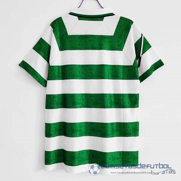 Casa Camiseta Celtic Retro Equipación 1991 1992 Verde - Image 2