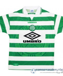 Casa Camiseta Celtic Retro Equipación 1997 1999 Verde