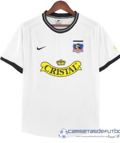Casa Camiseta Colo Colo Retro Equipación 2000 2001 Blanco