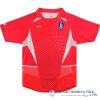 Casa Camiseta Corea Retro Equipación 2002 2003 Rojo
