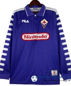 Casa Camiseta De Manga Larga Fiorentina Retro 1998 1999