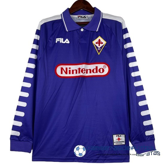 Casa Camiseta De Manga Larga Fiorentina Retro 1998 1999