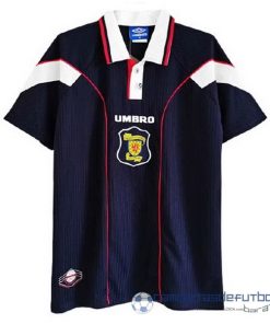 Casa Camiseta Escocia Retro Equipación 1996 1998 Azul