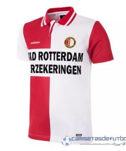 Casa Camiseta Feyenoord Rotterdam Retro Equipación 1995 Rojo Blanco