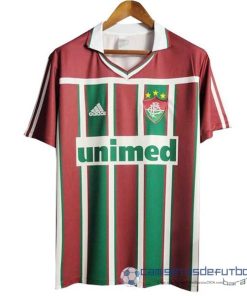 Casa Camiseta Fluminense Retro Equipación 2002 2003 Rojo