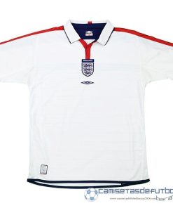 Casa Camiseta Inglaterra Retro Equipación 2004 Blanco