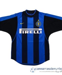 Casa Camiseta Inter Milán Retro Equipación 2000 2001 Azul