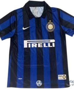 Casa Camiseta Inter Milán Retro Equipación 2007 2008 Azul