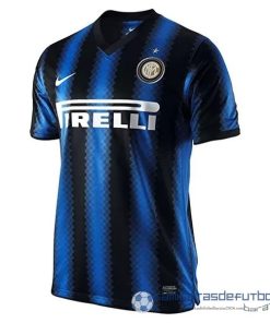 Casa Camiseta Inter Milán Retro Equipación 2010 2011 Azul