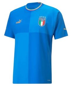 Casa Camiseta Italia 2022 Azul Claro