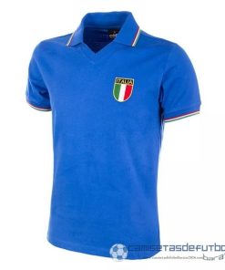 Casa Camiseta Italy Retro Equipación 1982 Azul