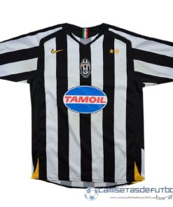 Casa Camiseta Juventus Retro Equipación 2005 2006 Blanco