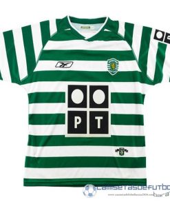 Casa Camiseta Lisboa Retro Equipación 2003 2004 Verde