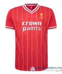 Casa Camiseta Liverpool Retro Equipación 1982 1983 Rojo