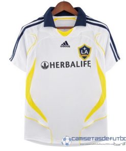 Casa Camiseta Los Angeles Galaxy Retro Equipación 2007 Blanco