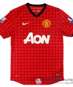 Casa Camiseta Manchester United Retro Equipación 2012 2013 Rojo