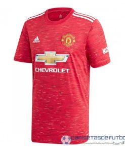 Casa Camiseta Manchester United Retro Equipación 2020 2021 Rojo