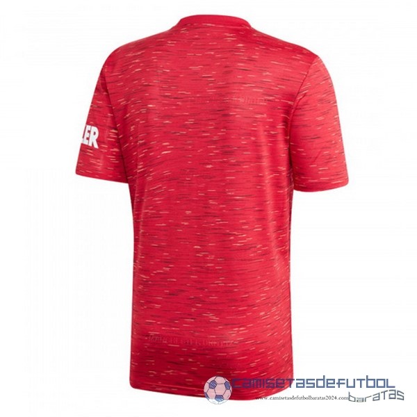 Casa Camiseta Manchester United Retro Equipación 2020 2021 Rojo - Image 2