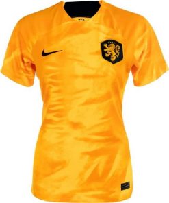 Casa Camiseta Mujer Países Bajos 2022 Naranja