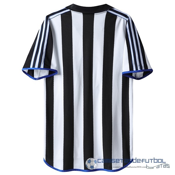 Casa Camiseta Newcastle United Retro Equipación 1999 2000 Negro Blanco - Image 2