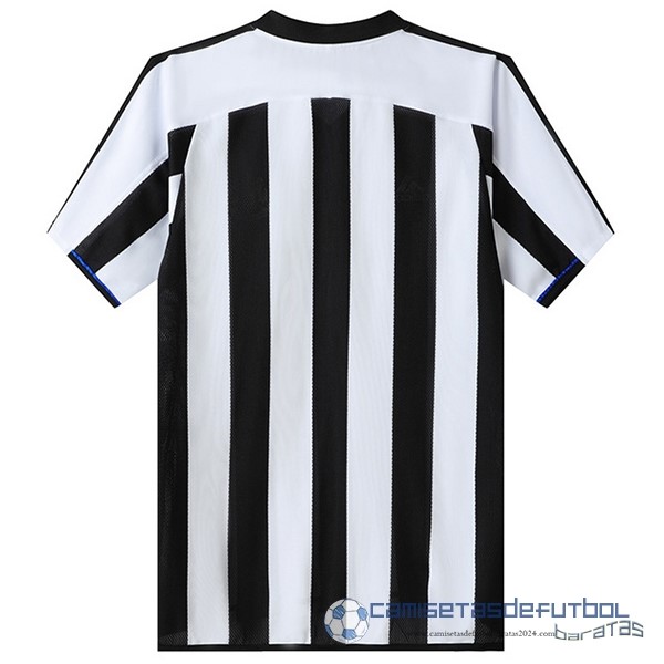Casa Camiseta Newcastle United Retro Equipación 2003 2005 Negro Blanco - Image 2