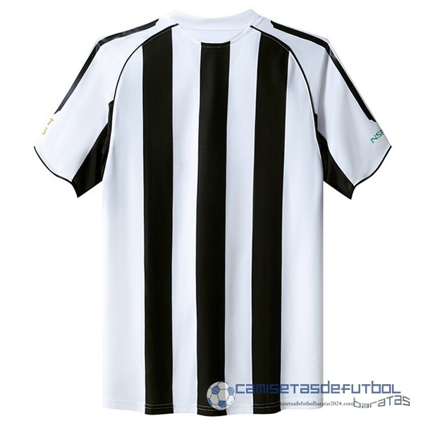 Casa Camiseta Newcastle United Retro Equipación 2006 Negro Blanco - Image 2